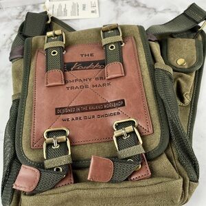 Maulkorb Men’s Vintage Canvas Messenger Bag (Army Green)